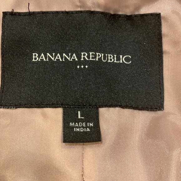 Banana Republic Faux Fur BomberJacket size L - Picture 3 of 6